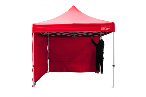 NAMIOT CIĘŻKI 3X3CZERWONY (ML)